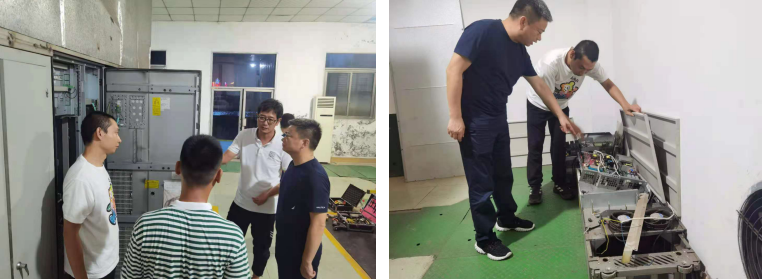 靠前指揮,迅速處置供水突發(fā)險(xiǎn)情——記四水廠加壓泵站送水泵房電氣設(shè)備故障應(yīng)急搶修