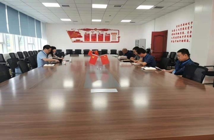 集團公司黨委委員、紀委書記聶小平帶隊開展聯(lián)系基層工作